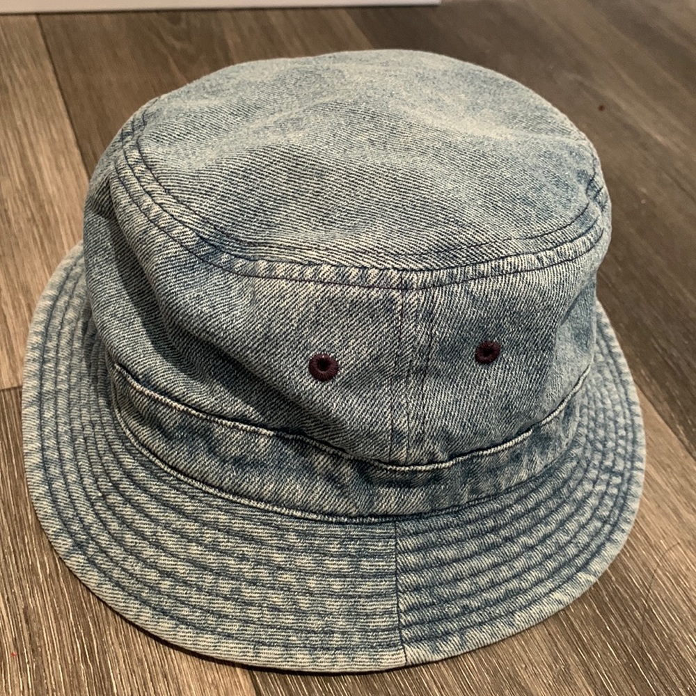 Denim bucket hat